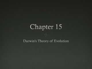 Chapter 15