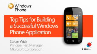 Top Tips for Building a Successful Windows Phone Application