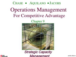 Strategic Capacity Management