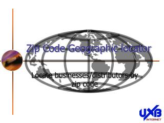 Zip Code Geographic locator