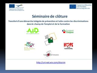 PwP WEBSITE Seminaire_Cloture_projet_LCD