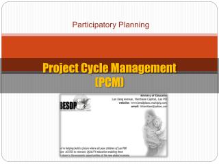 Project Cycle Management (PCM)