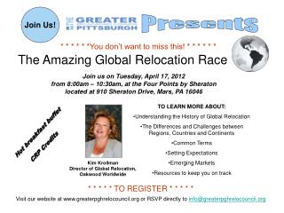 The Amazing Global Relocation Race