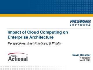 Impact of Cloud Computing on Enterprise Architecture