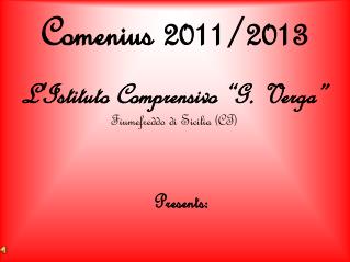 Comenius 2011/2013