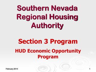 Southern Nevada Regional Housing Authority