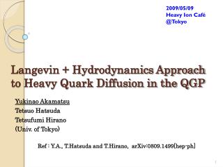 Langevin + Hydrodynamics Approach to Heavy Quark Diffusion in the QGP
