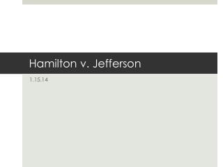Hamilton v. Jefferson