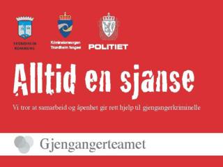 Kommune og politi startet et samarbeid i 2004 Forprosjekterings periode 2005, (Husbankmidler)