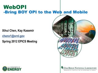 WebOPI -Bring BOY OPI to the Web and Mobile