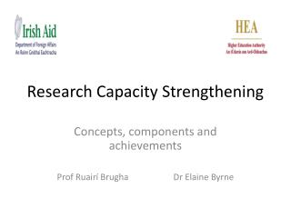 Research Capacity Strengthening