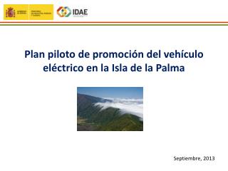 Plan piloto de promoción del vehículo eléctrico en la Isla de la Palma