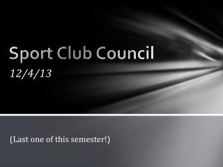 Sport Club Council