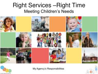 Right Services –Right Time Meeting Children’s Needs