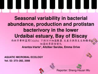 AQUATIC MICROBIAL ECOLOGY Vol. 52: 273–282, 2008