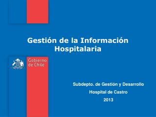 Gestión de la Información Hospitalaria