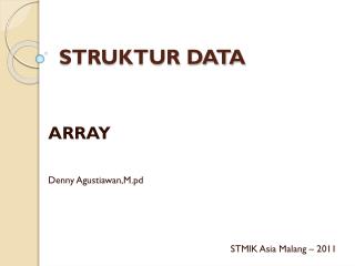 STRUKTUR DATA