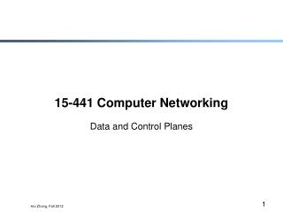 15-441 Computer Networking