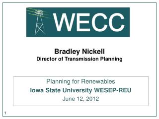Bradley Nickell Director of Transmission Planning