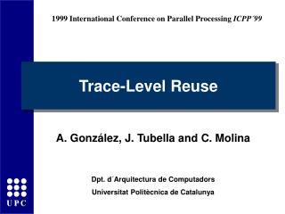 Trace-Level Reuse