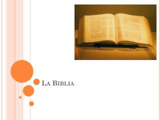 La Biblia