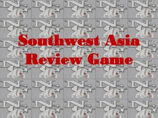 Southwest Asia Review Game