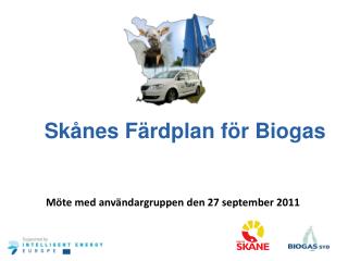 Skånes Färdplan för Biogas