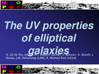 The UV properties of elliptical galaxies