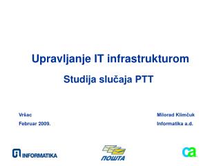 Upravljanje IT infrastrukturom