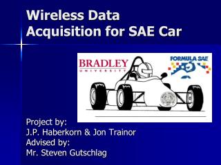 Wireless Data Acquisition for SAE Car