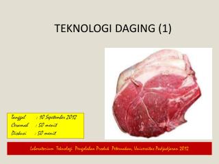 Teknologi Daging (1)