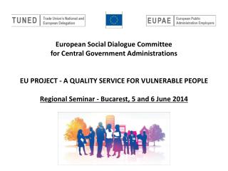SDC CGA EU project – a quality service for vulnerable people