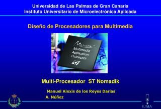 Multi-Procesador ST Nomadik
