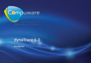 dynaTrace 6.0