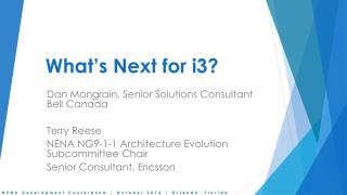 What’s Next for i3?