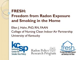 FRESH: Freedom from Radon Exposure and Smoking in the Home