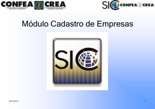 Módulo Cadastro de Empresas