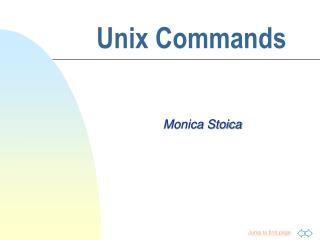 Unix Commands