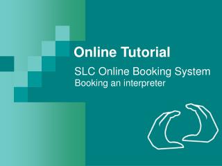 SLC Online Booking System