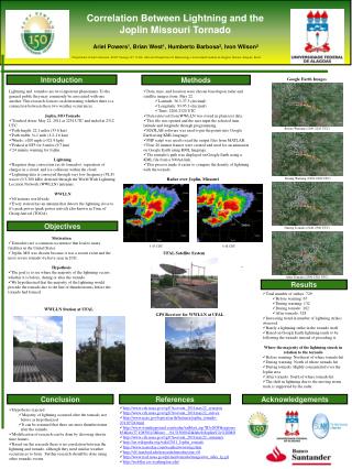 Correlation Between Lightning and the Joplin Missouri Tornado