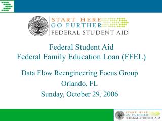 Federal Student Aid Federal Family Education Loan (FFEL)