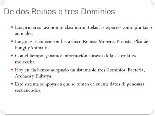 De dos Reinos a tres Dominios