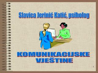 Slavica Jerinić Katić, psiholog