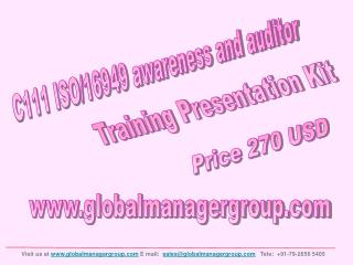 ISO/TS 16949 Awareness And Auditor Training