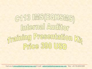 EQHSMS Internal Auditor Training