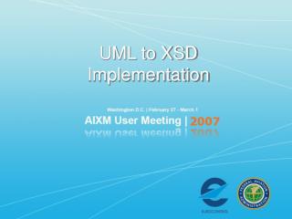 UML to XSD Implementation