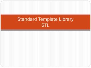 Standard Template Library STL