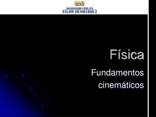 Fundamentos cinemáticos