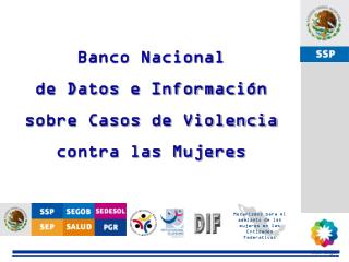 Banco Nacional de Datos e Información sobre Casos de Violencia contra las Mujeres