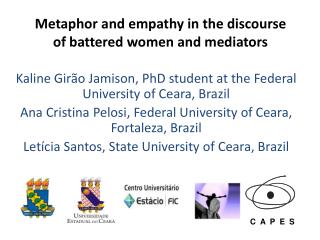 Metaphor and empathy in the discourse of battered women and mediators